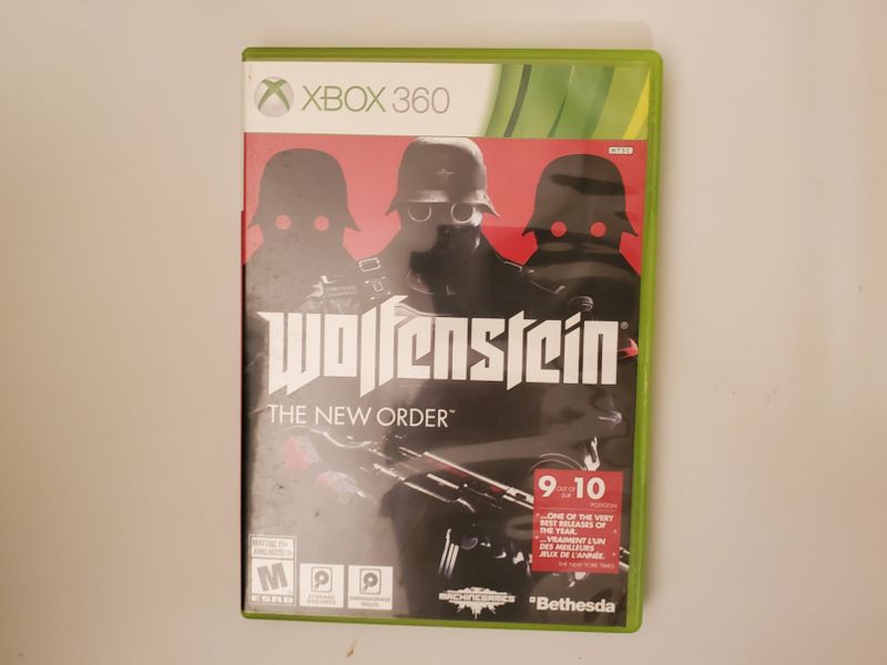 Microsoft Xbox 360 Wolfenstein The New Order video game