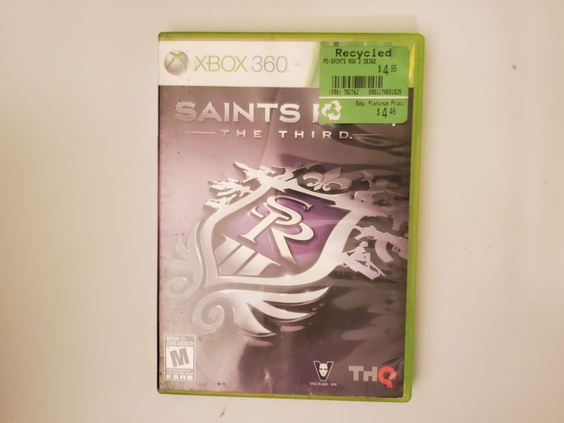 Microsoft Xbox 360 Saints Row The Third video game
