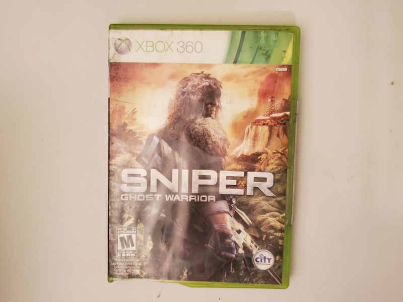 Microsoft Xbox 360 Sniper Ghost Warrior video game