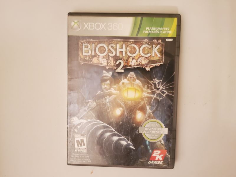 Microsoft Xbox 360 Bioshock 2 Platinum Hits video game
