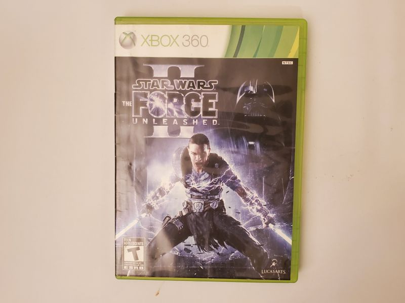 Microsoft Xbox 360 Star Wars II The Force Unleashed video game