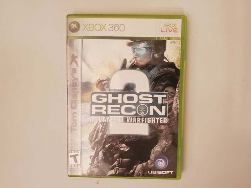 Microsoft Xbox 360 Tom Clancy's Ghost Recon Advanced Warfighter 2 video game