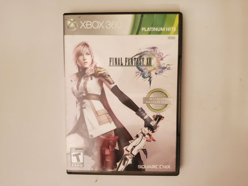 Microsoft Xbox 360 Final Fantasy XIII Platinum Hits video game