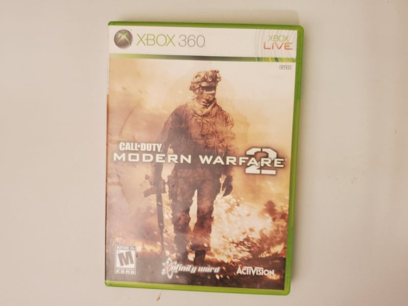 Microsoft Xbox 360 Call of Duty Modern Warfare 2 video game