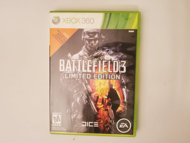 Microsoft Xbox 360 Battlefield 3 Limited Edition video game