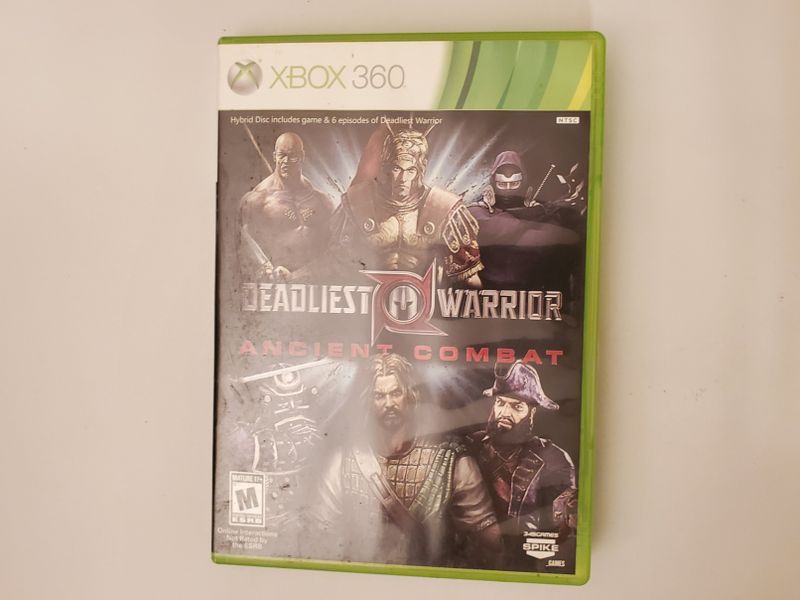 Microsoft Xbox 360 Deadliest Warrior: Ancient Combat video game