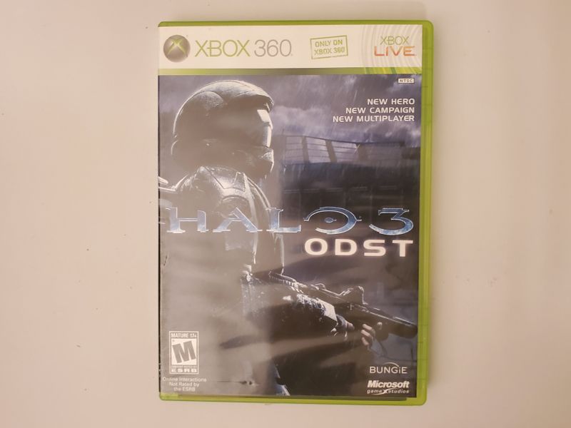Microsoft Xbox 360 Halo 3 ODST video game