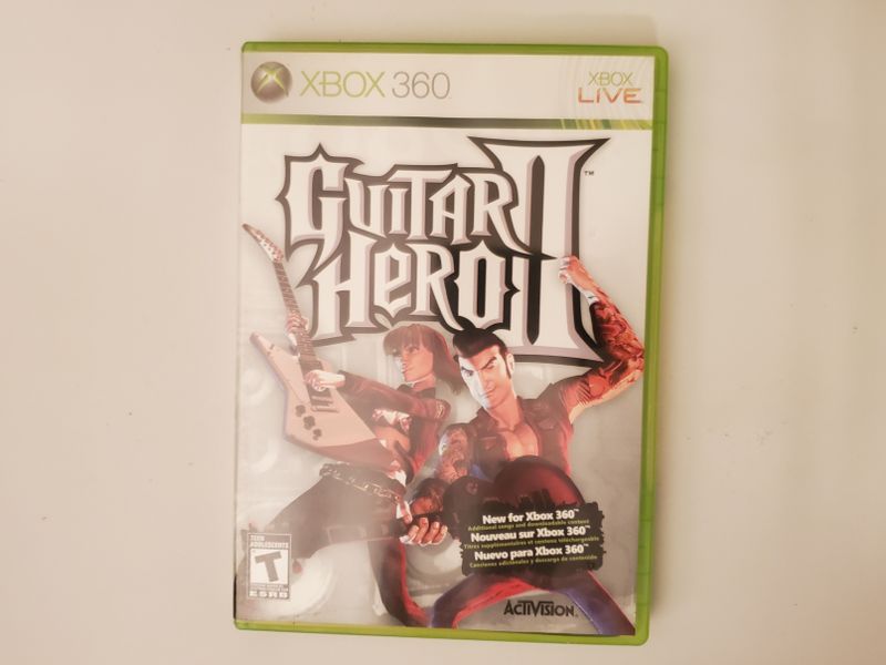 Microsoft Xbox 360 Guitar Hero II video game