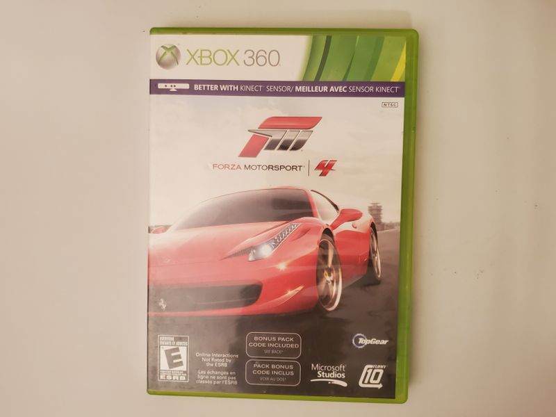 Microsoft Xbox 360 Forza Motorsport 4 video game