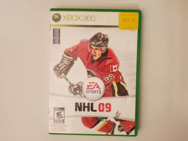 Microsoft Xbox 360 NHL 09 video game