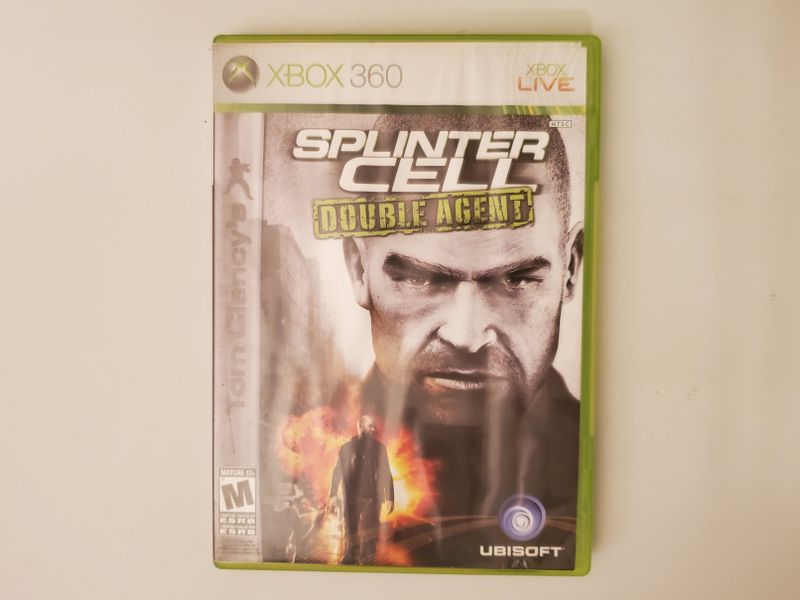 Microsoft Xbox 360 Tom Clancy's Splinter Cell Double Agent video game