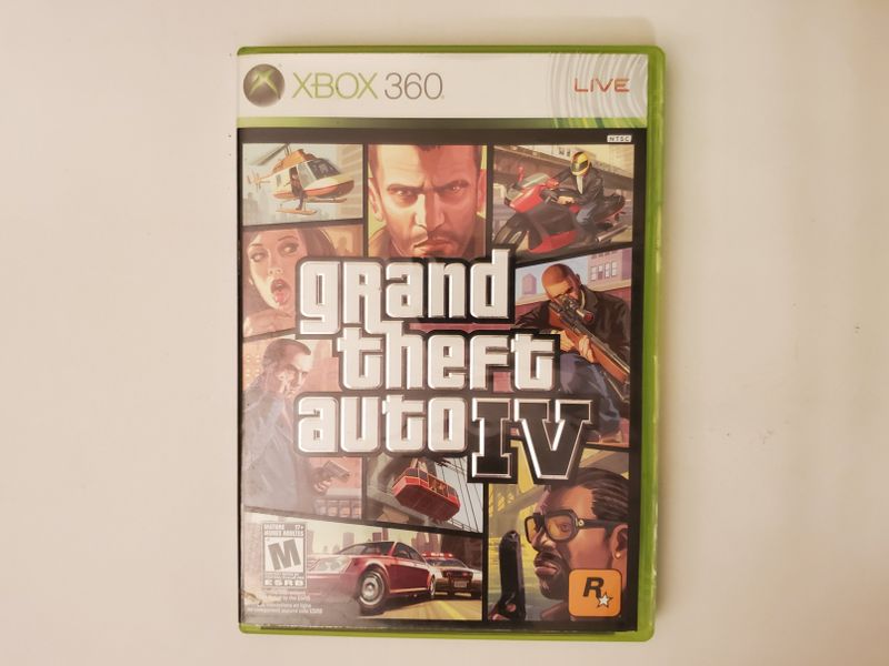 Microsoft Xbox 360 Grand Theft Auto IV video game