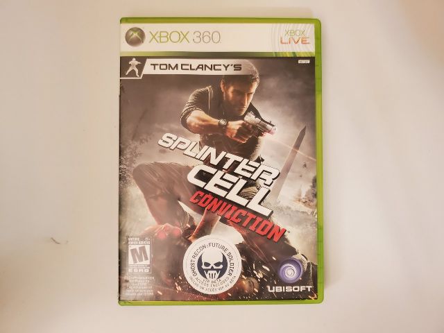 Microsoft Xbox 360 Tom Clancy's Splinter Cell Conviction video game