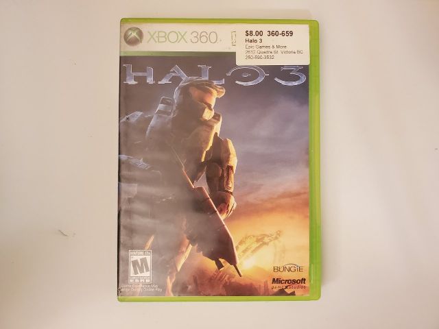 Microsoft Xbox 360 Halo 3 video game