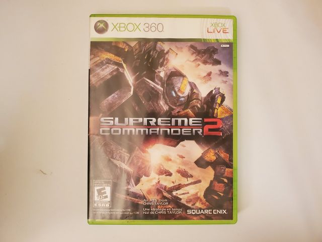 Microsoft Xbox 360 Supreme Commander 2 video game