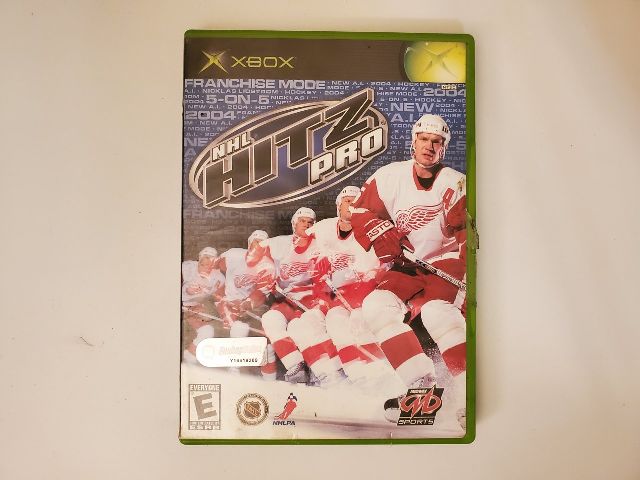 Microsoft Xbox NHL Hitz Pro video game