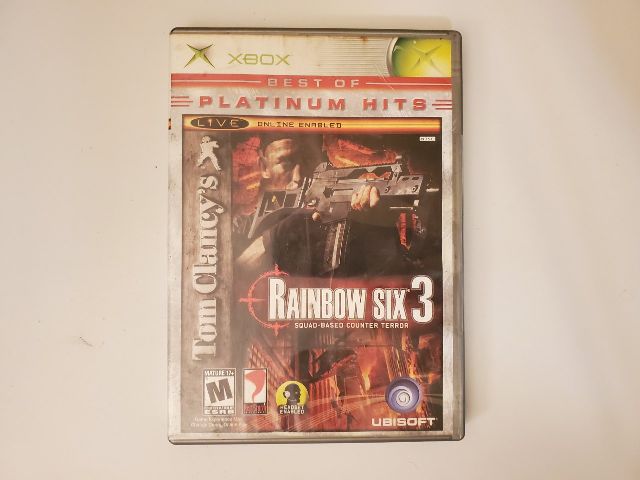 Microsoft Xbox Tom Clancy's Rainbow Six 3 Platinum Hits video game
