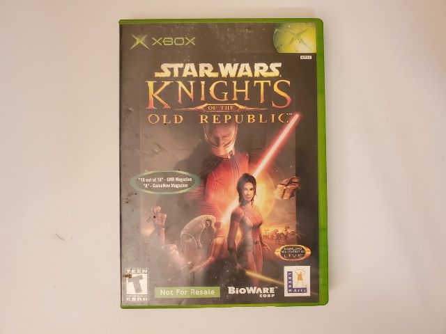 Microsoft Xbox Star Wars Knights of the Old Republic video game