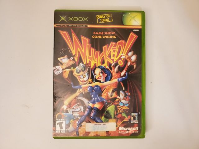 Microsoft Xbox Whacked! video game