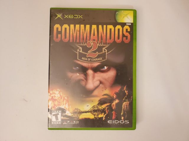 Microsoft Xbox Commandos 2 Men of Courage video game