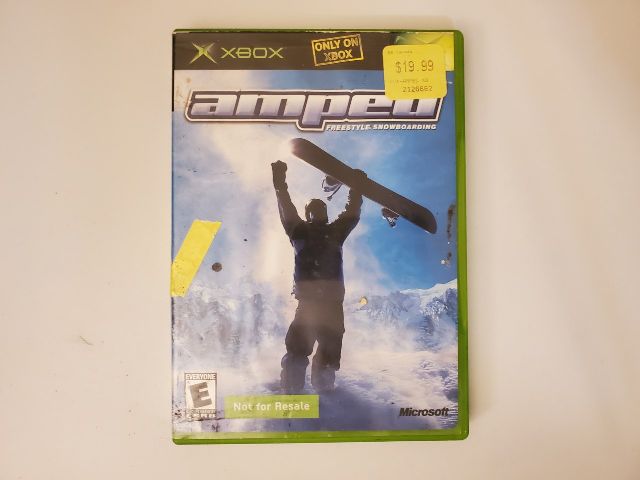 Microsoft Xbox Amped Freestyle Snowboarding video game