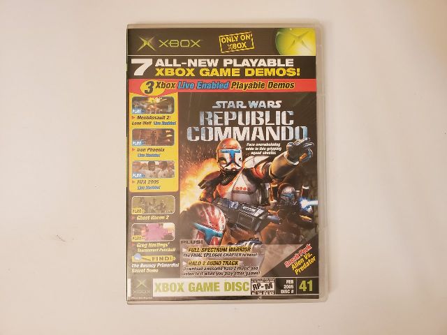 Microsoft Xbox Xbox Demo Disc #41 video game