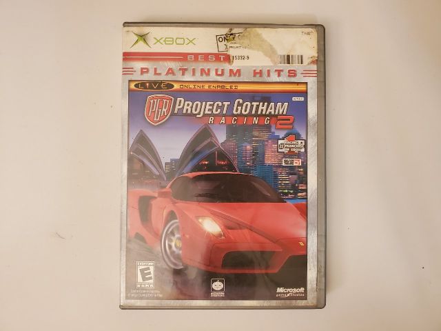 Microsoft Xbox Project Gotham Racing 2 Platinum Hits video game
