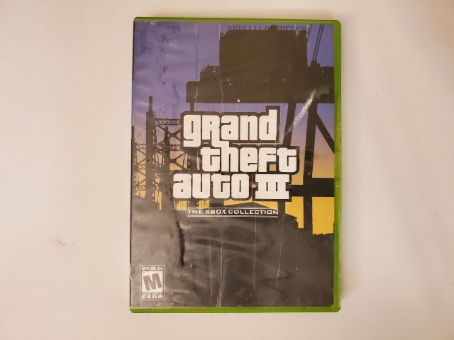 Microsoft Xbox Grand Theft Auto III video game