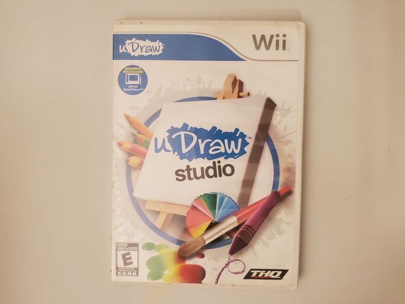 Nintendo Wii uDraw Studio video game