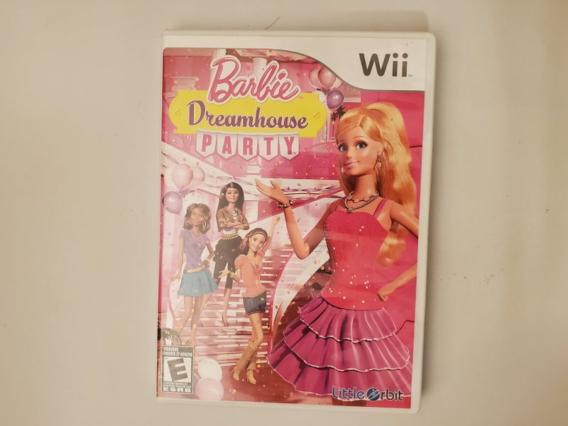 Nintendo Wii Barbie Dreamhouse Party video game