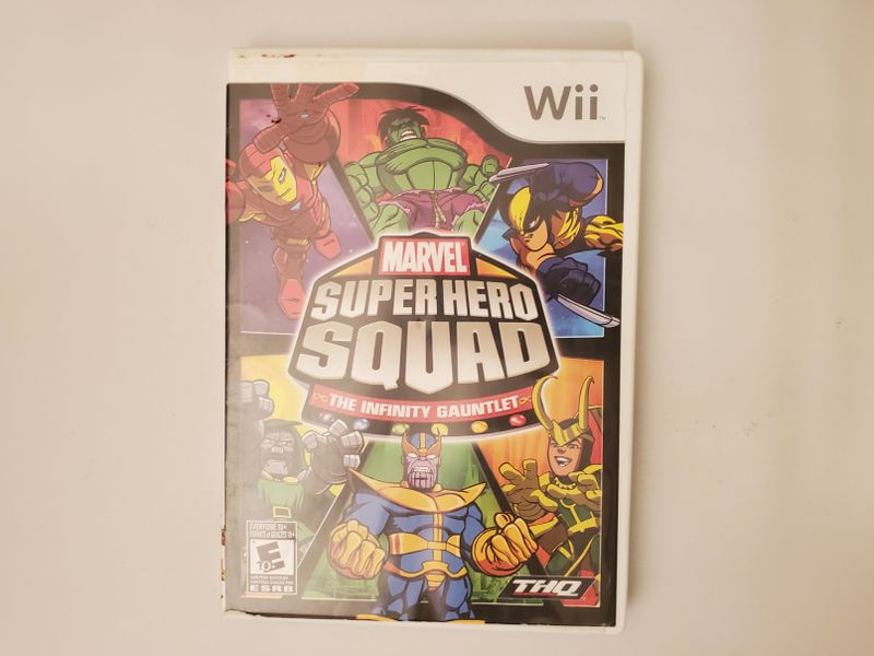 Nintendo Wii Marvel Super Hero Squad: The Infinity Gauntlet video game