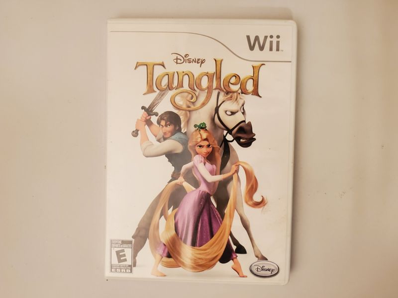 Nintendo Wii Disney Tangled video game