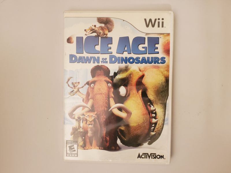 Nintendo Wii Ice Age Dawn of the Dinosaurs video game