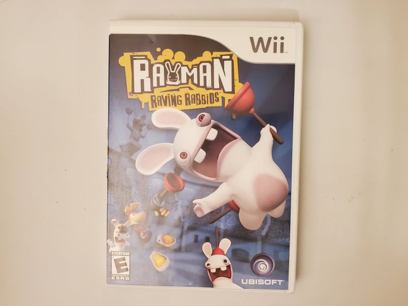Nintendo Wii Rayman Raving Rabbids video game
