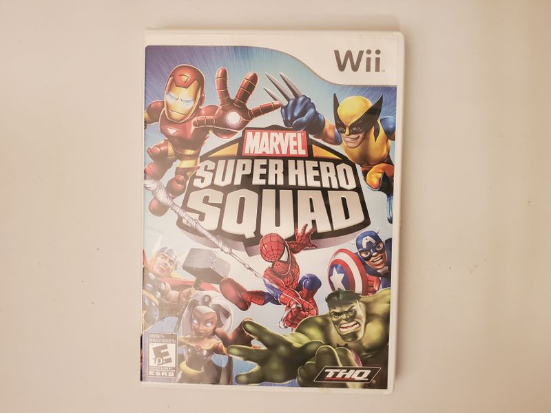 Nintendo Wii Marvel Super Hero Squad video game