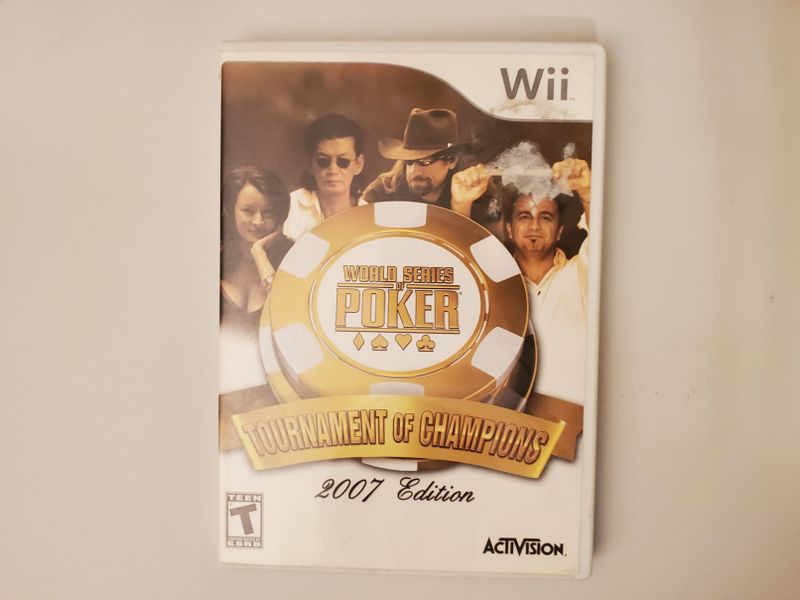Nintendo Wii World Series of Poker Tournament of Champions 2007 video game