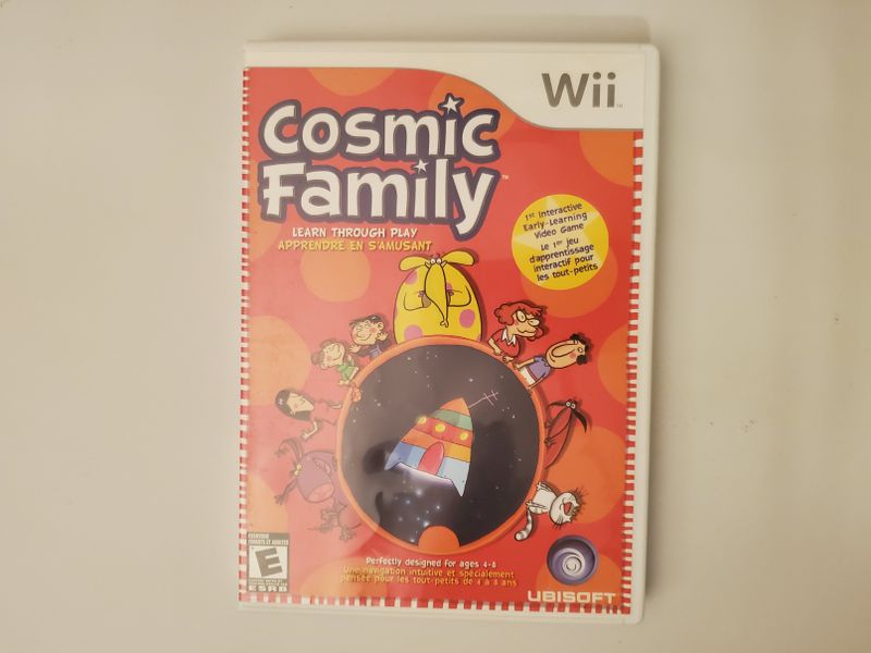 Nintendo Wii Cosmic Family video game