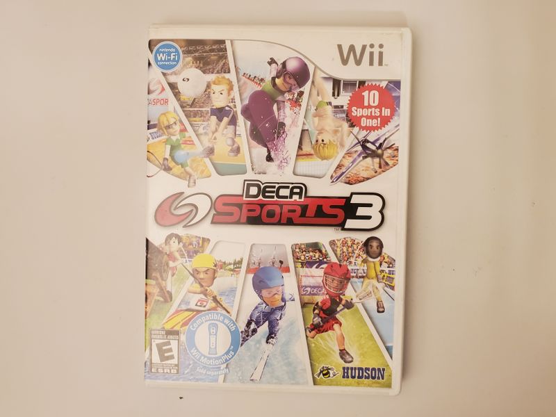 Nintendo Wii Deca Sports 3 video game