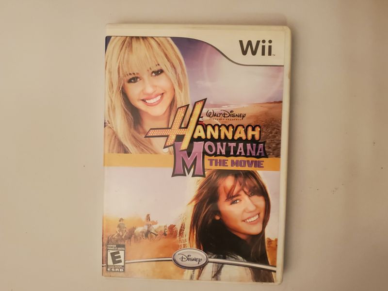 Nintendo Wii Hannah Montana The Movie video game