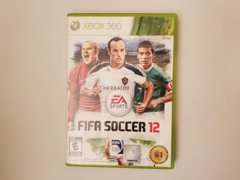 Microsoft Xbox 360 FIFA Soccer 12 video game