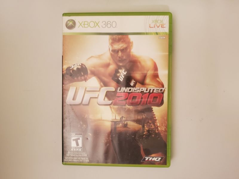 Microsoft Xbox 360 UFC 2010 Undisputed video game