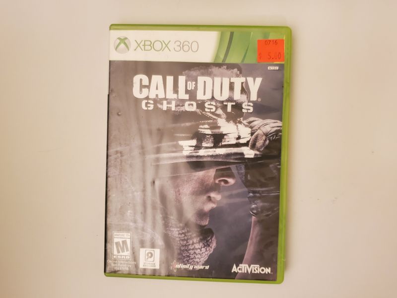 Microsoft Xbox 360 Call of Duty Ghosts video game