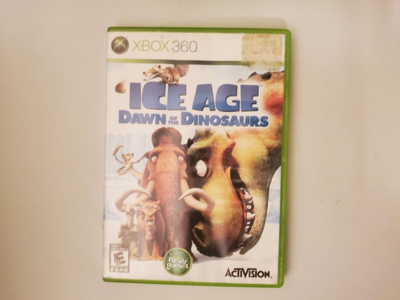 Microsoft Xbox 360 Ice Age Dawn of the Dinosaurs video game