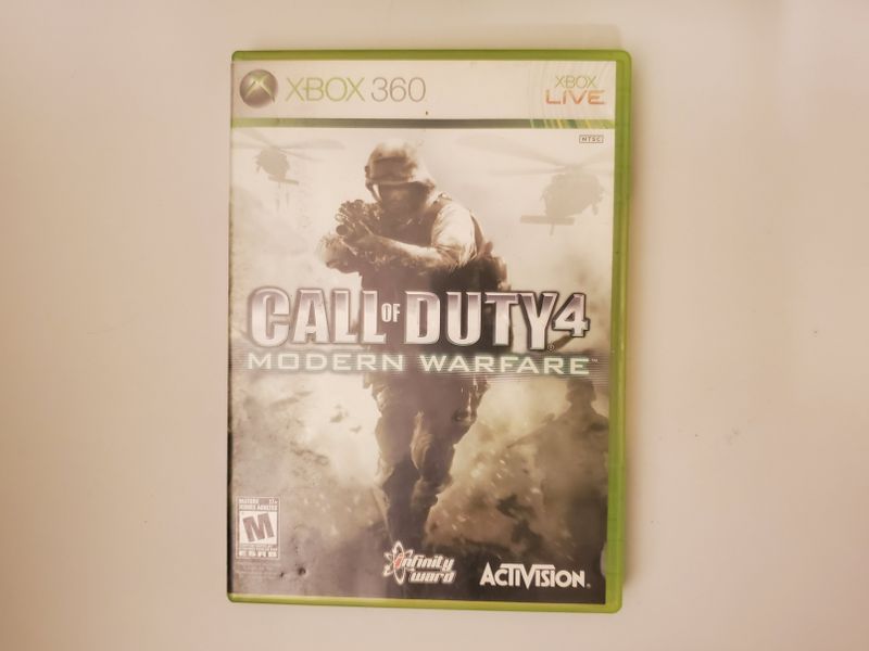 Microsoft Xbox 360 Call of Duty 4  Modern Warfare video game