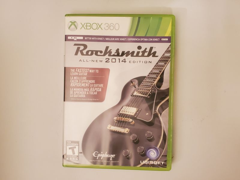 Microsoft Xbox 360 Rocksmith 2014 Edition video game