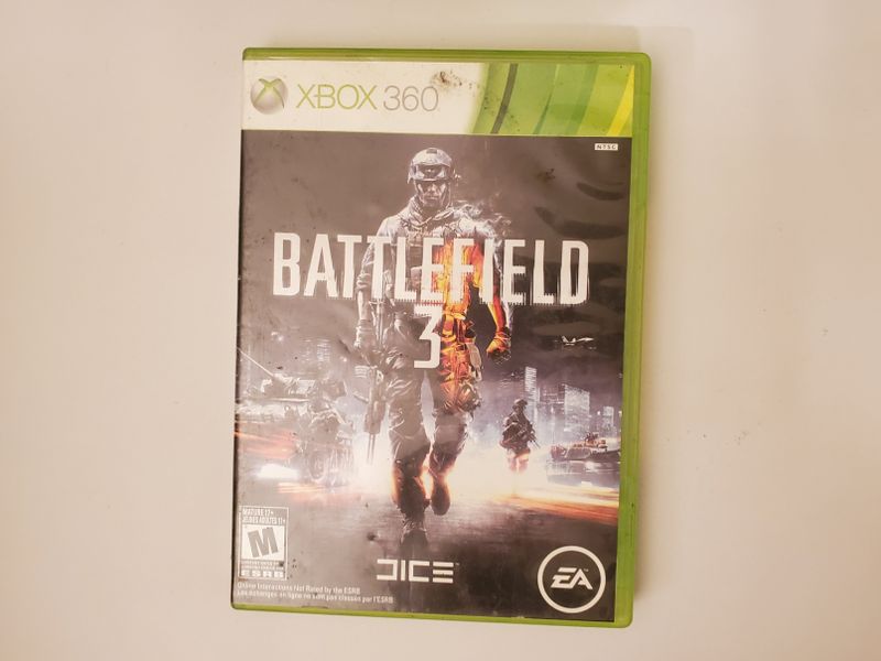 Microsoft Xbox 360 Battlefield 3 video game