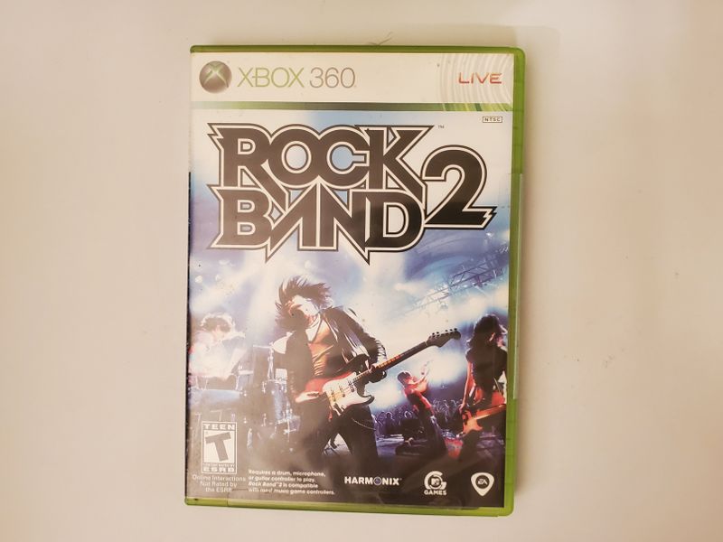Microsoft Xbox 360 Rock Band 2 video game