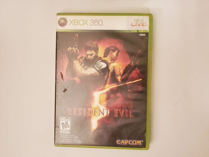 Microsoft Xbox 360 Resident Evil 5 video game