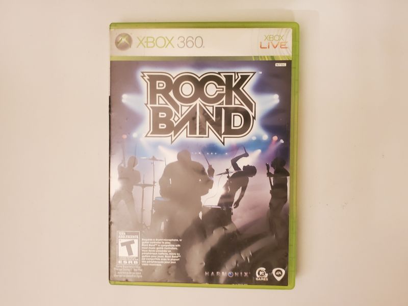 Microsoft Xbox 360 Rock Band video game