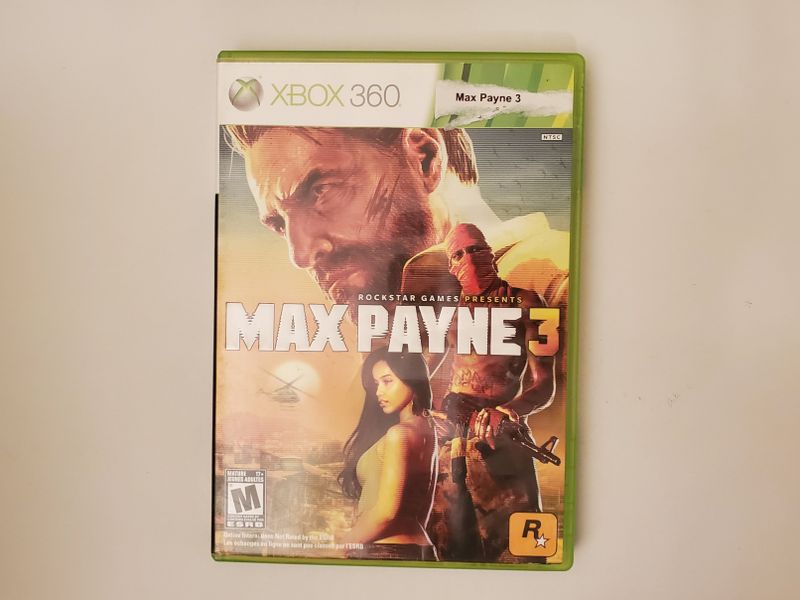 Microsoft Xbox 360 Max Payne 3 video game